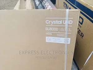 Crystal Clear Entertainment UHD Smart 65” Bu8000 Tv