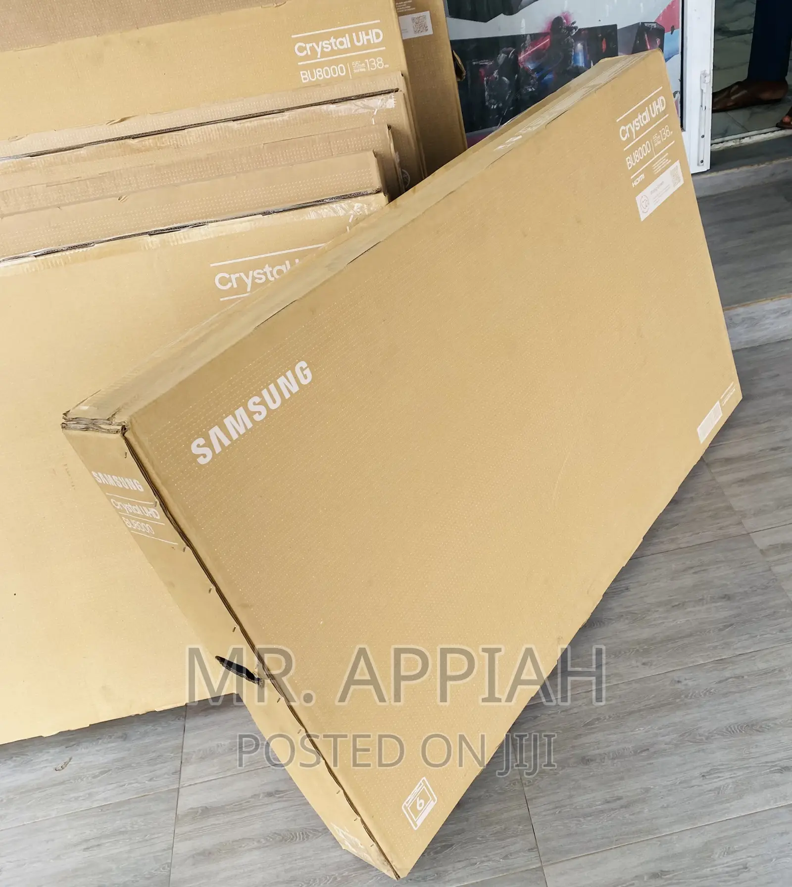 Shop High Quality Samsung55 Inch 55bu8000 Crystal Tv(Black)