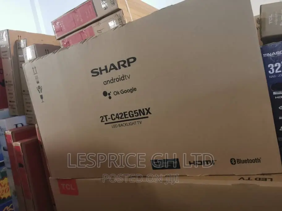 Sharp 42”-Android Brand New TV