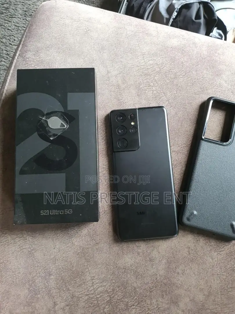 New Samsung Galaxy S21 Ultra 5G 256 GB Silver