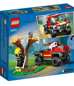 LEGO City 4x4 Fire Engine Rescue Truck 60393,