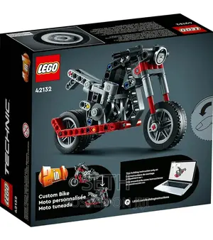LEGO Technic Motorcycle to Adventure Bike Building Kit 42132