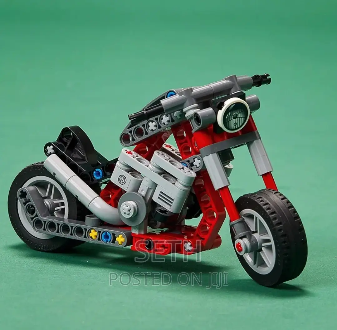 LEGO Technic Motorcycle to Adventure Bike Building Kit 42132