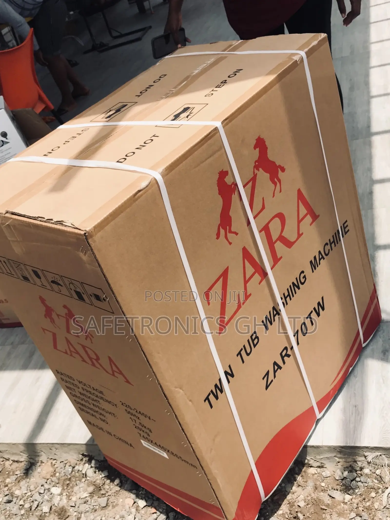 7kg Zara Semiautomatic Topload Washingmachine Electric 