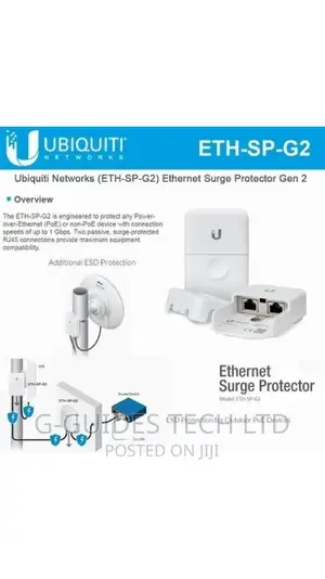 Ubiquiti Ethernet Surge Protector Gen2 (Eth-Sp-G2)