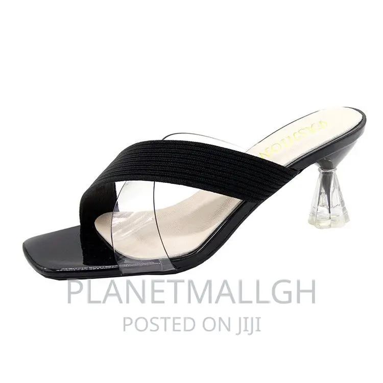Transparent Short Heel in Box