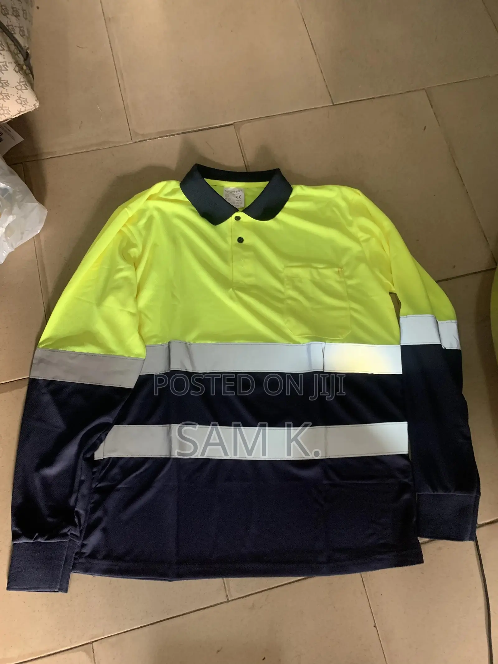 Safety Uniform Or Reflective Top Long Sleeve