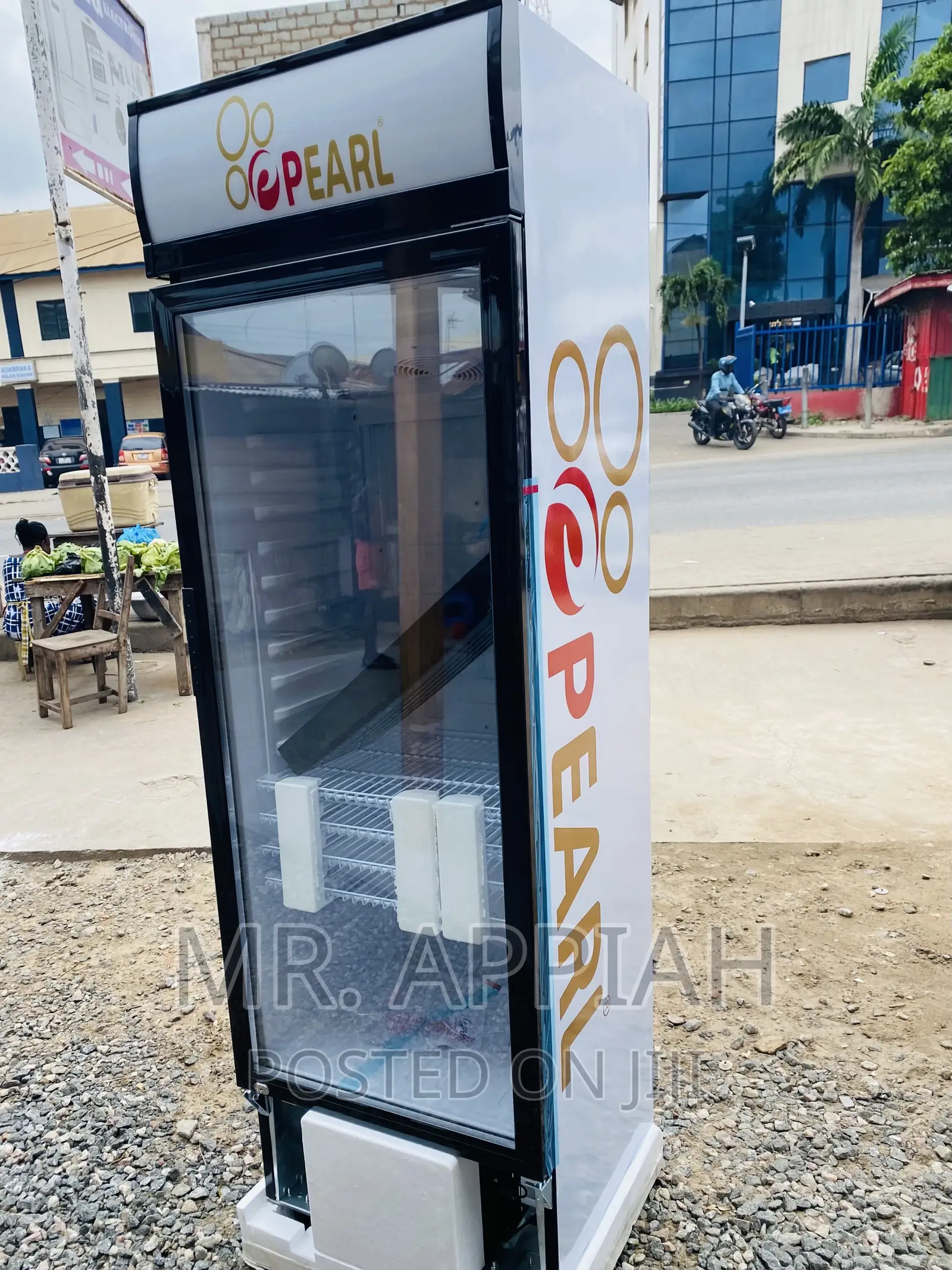 Shop Classic Pearl PVC 424-2b Single Door Display Fridge.