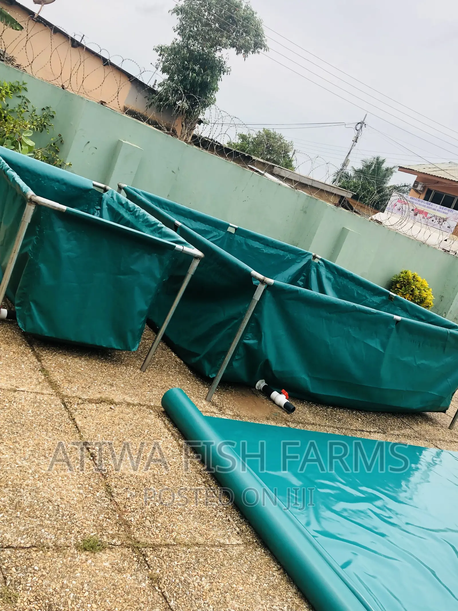 German Tarpaulin Tank