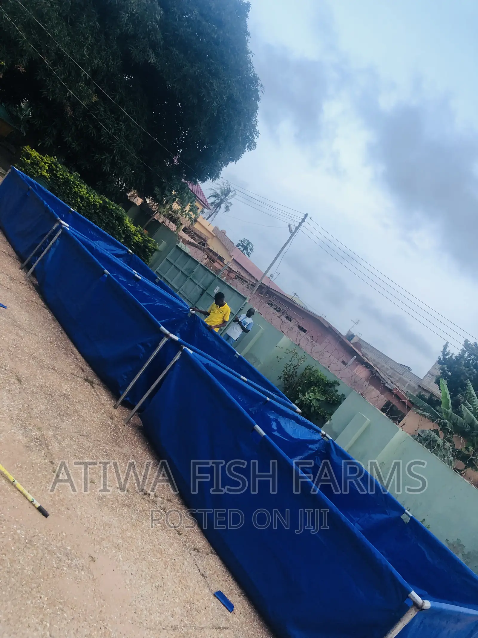 Brand New Tarpaulin Pond