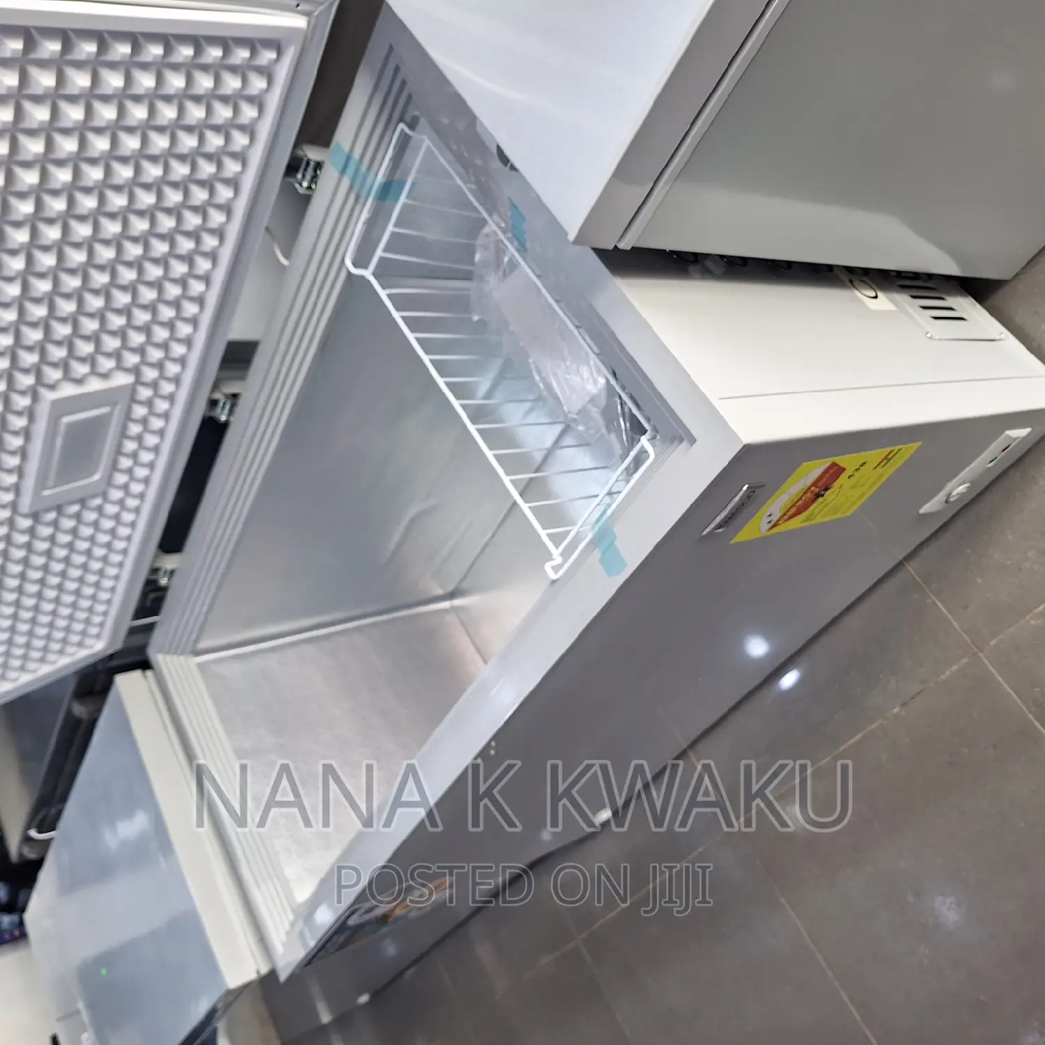 High Quality Nasco 350litrs Chest Freezer Silver