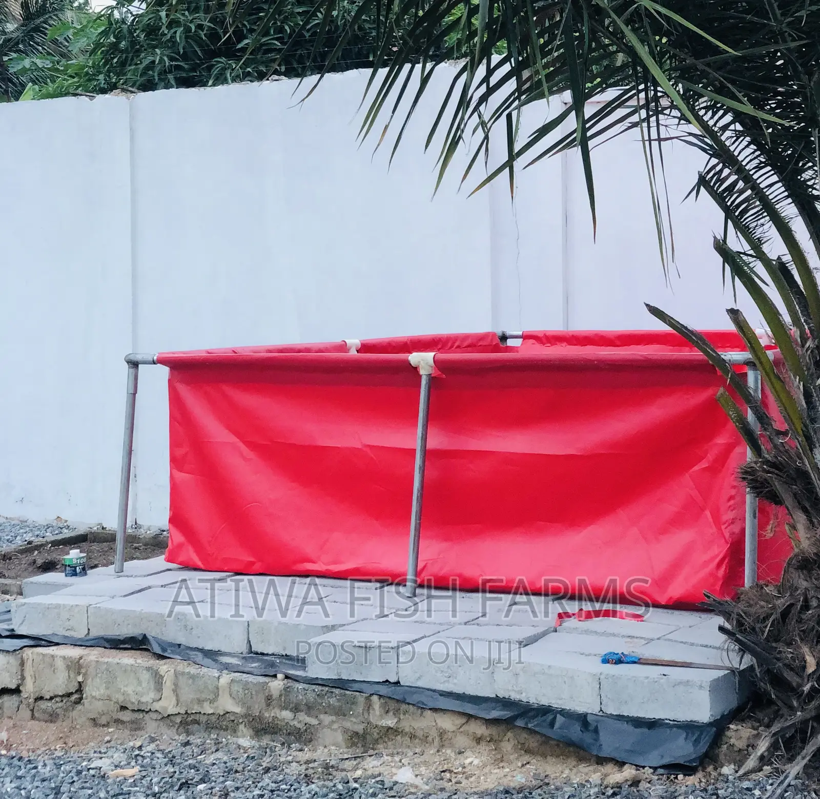 Tarpaulin Fish Pond