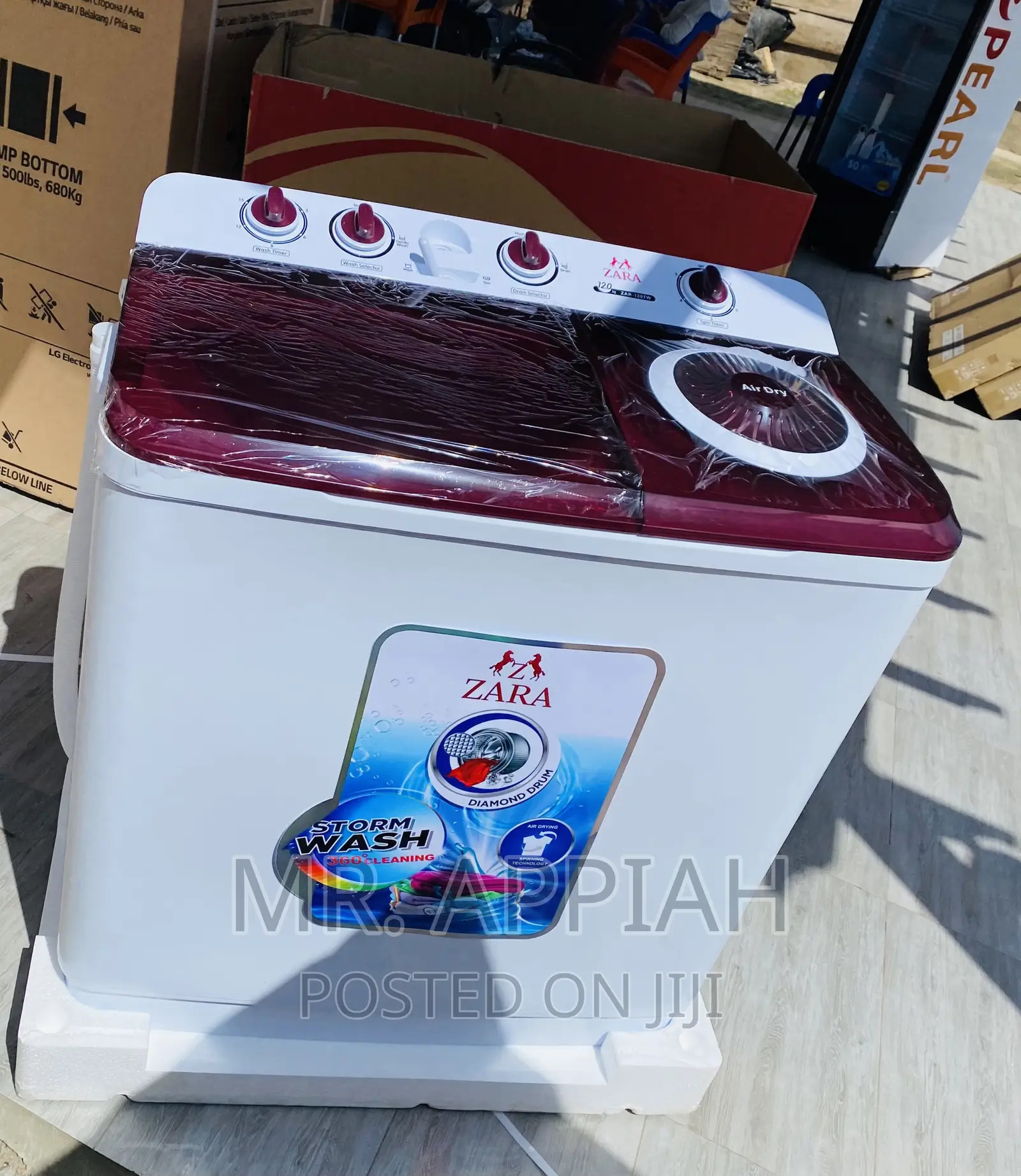 Purchase Classic Zara 12kg Semi-Automatic Washing Machine.