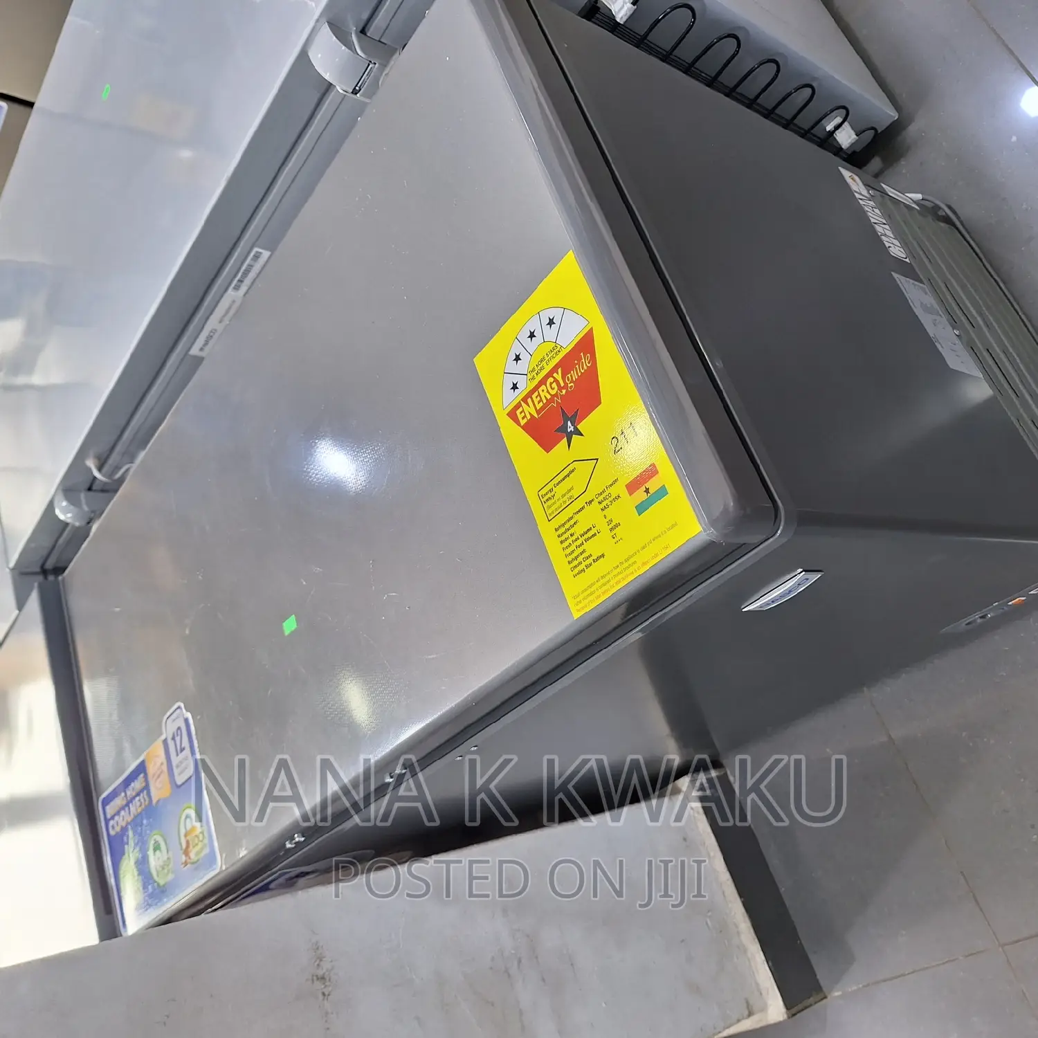 LED Light_nasco_220litres Chest Freezer