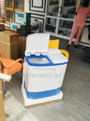 Washingmachine Nasco 7kg Semiautomatic Topload White