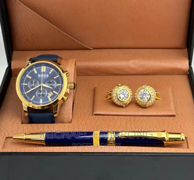 Leather Watch Hugo Boss Watch And Pen Set Boss Watch With