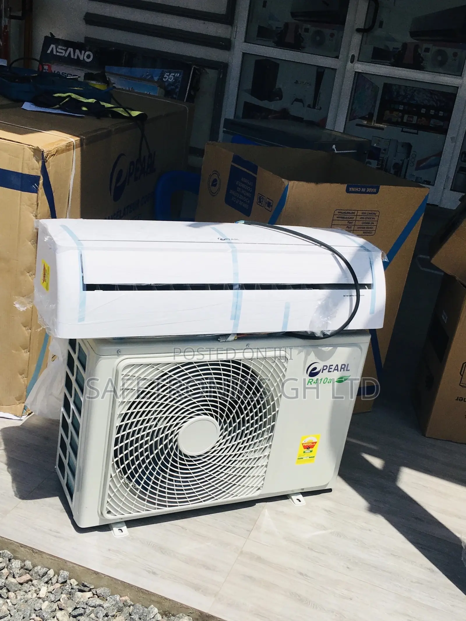 Pearl Airconditioner R410 Gas Split White 1.5hp
