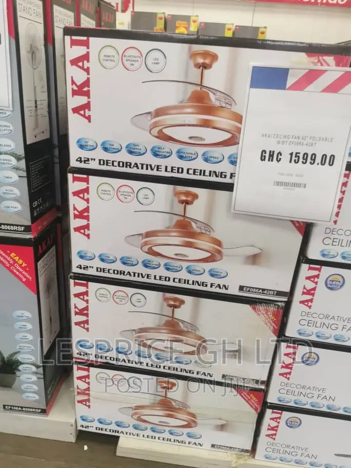 Akai 42” Foldable Bluetooth Fan