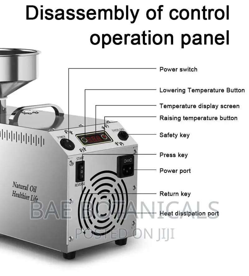 Automatic Oil Press Machine (Hot and Cold Press)