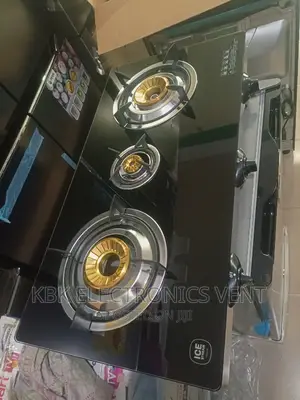 ICESTREAM 3burner Glass Gas Cooker