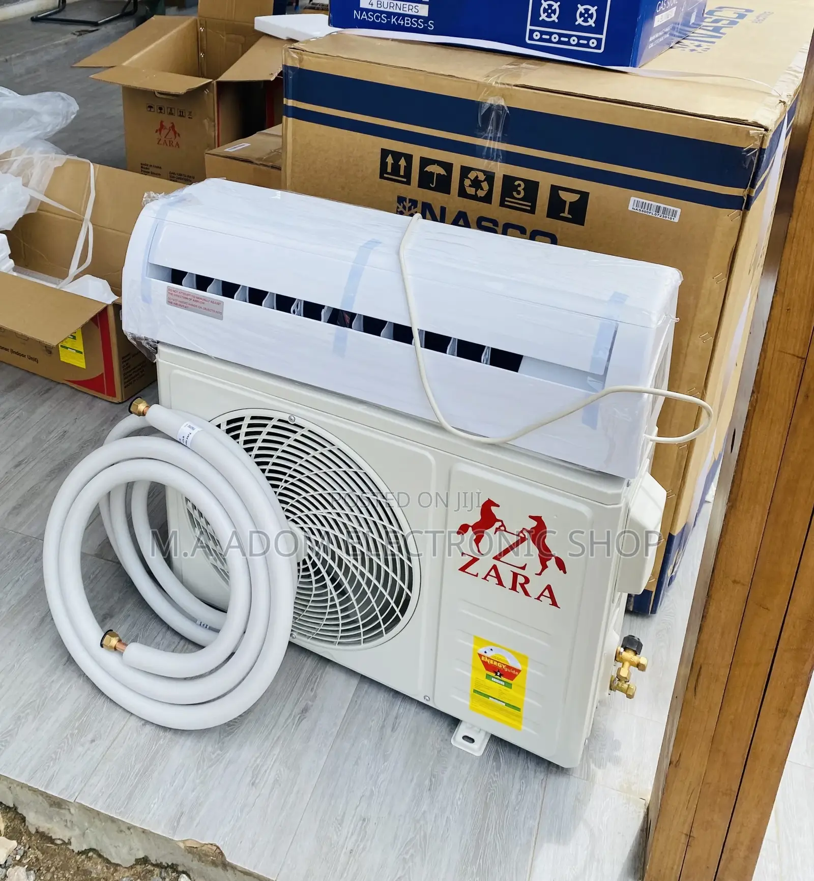 Quality Zara 1.5hp Split Air Conditioner(White)R410