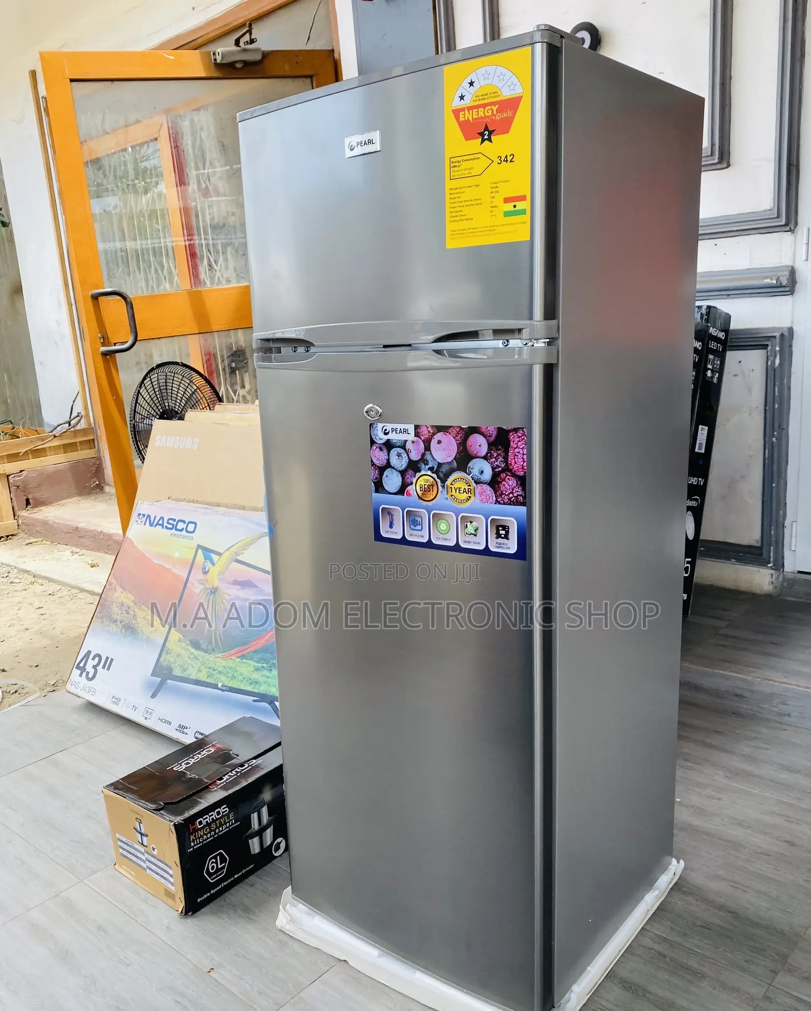 Purchase Classic Pearl PF-250 Double Door Refrigerator 