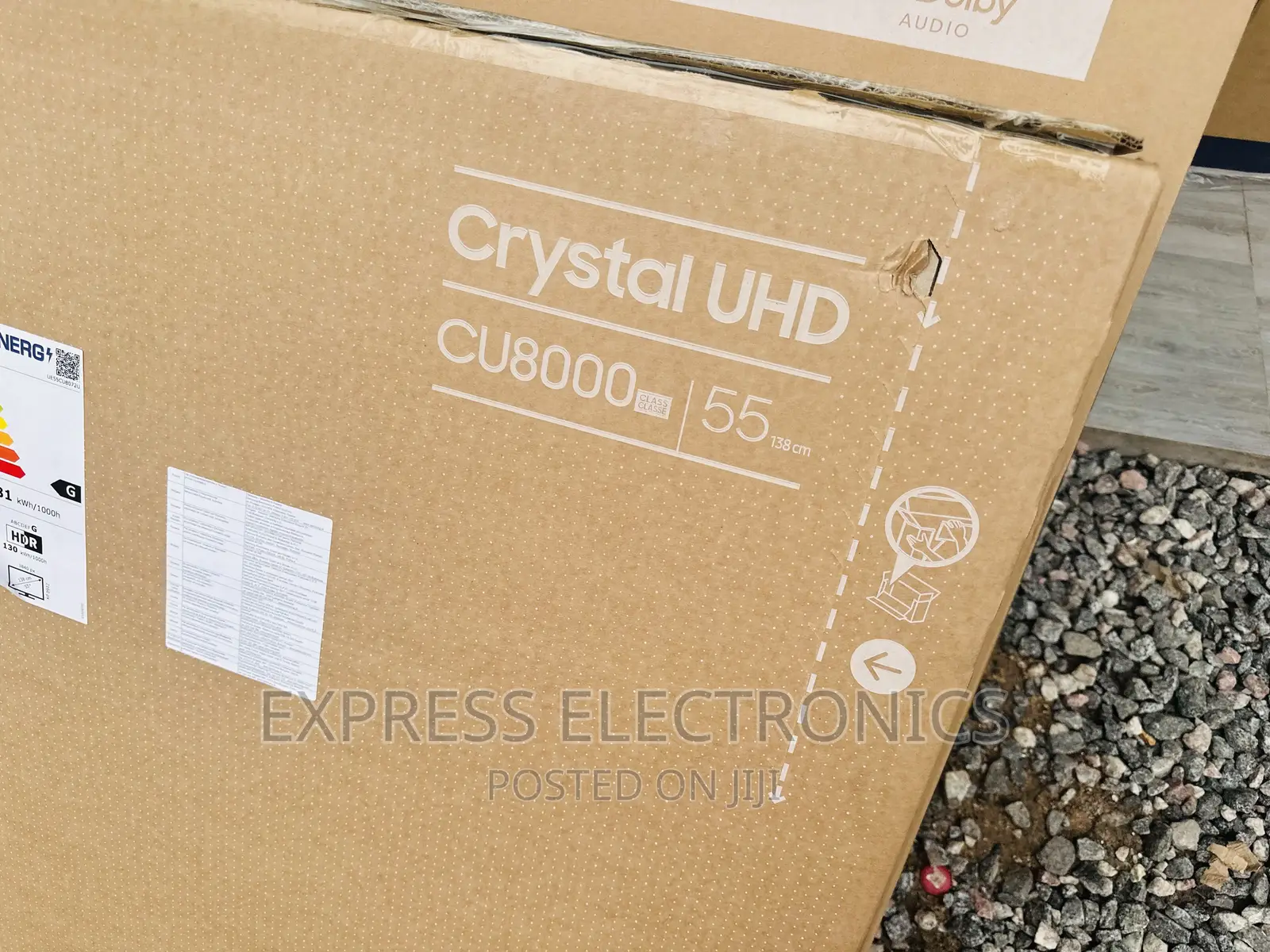 Cinematic Edge Uhd Smart Samsung 55”Cu8000 Tv