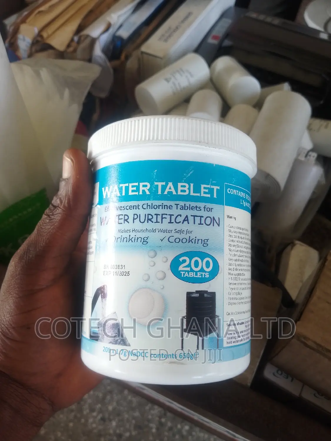 Water Treatment Tablet