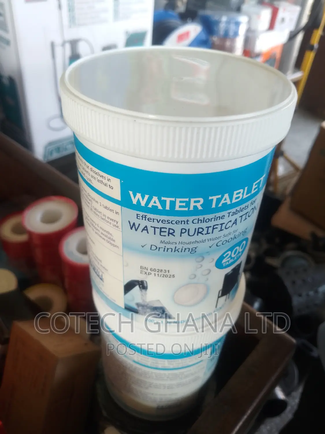Water Treatment Tablet