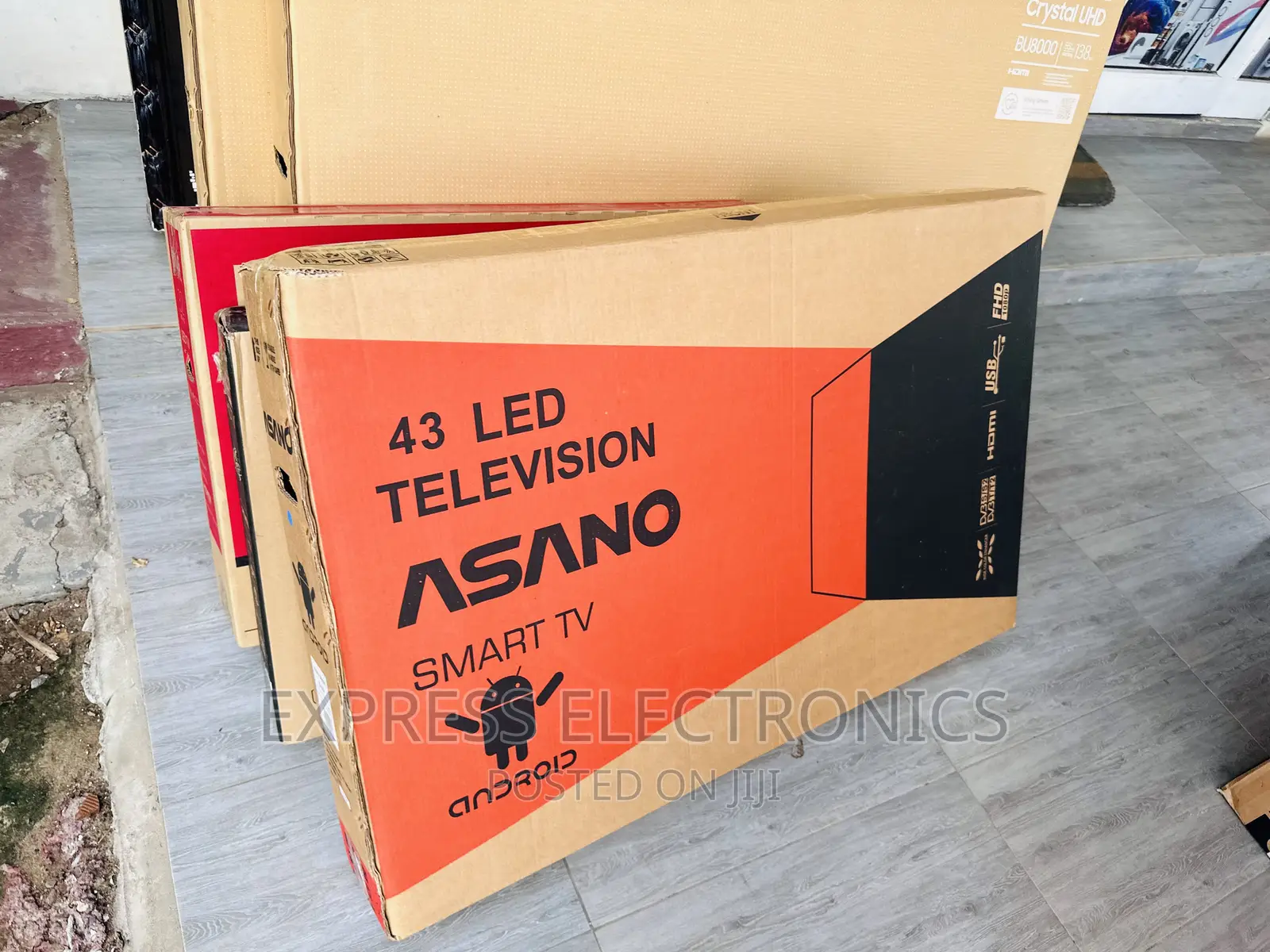 Vividvision FHD Satellite Smart Asano 43” Tv Android