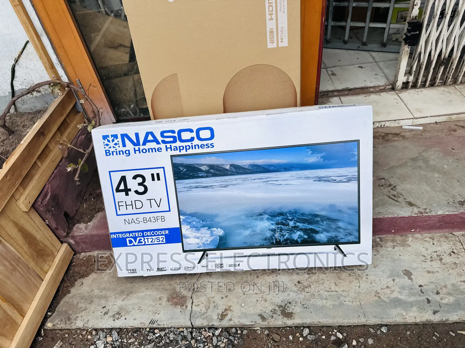 Prime View FHD Satellite Nasco 43” Tv 
