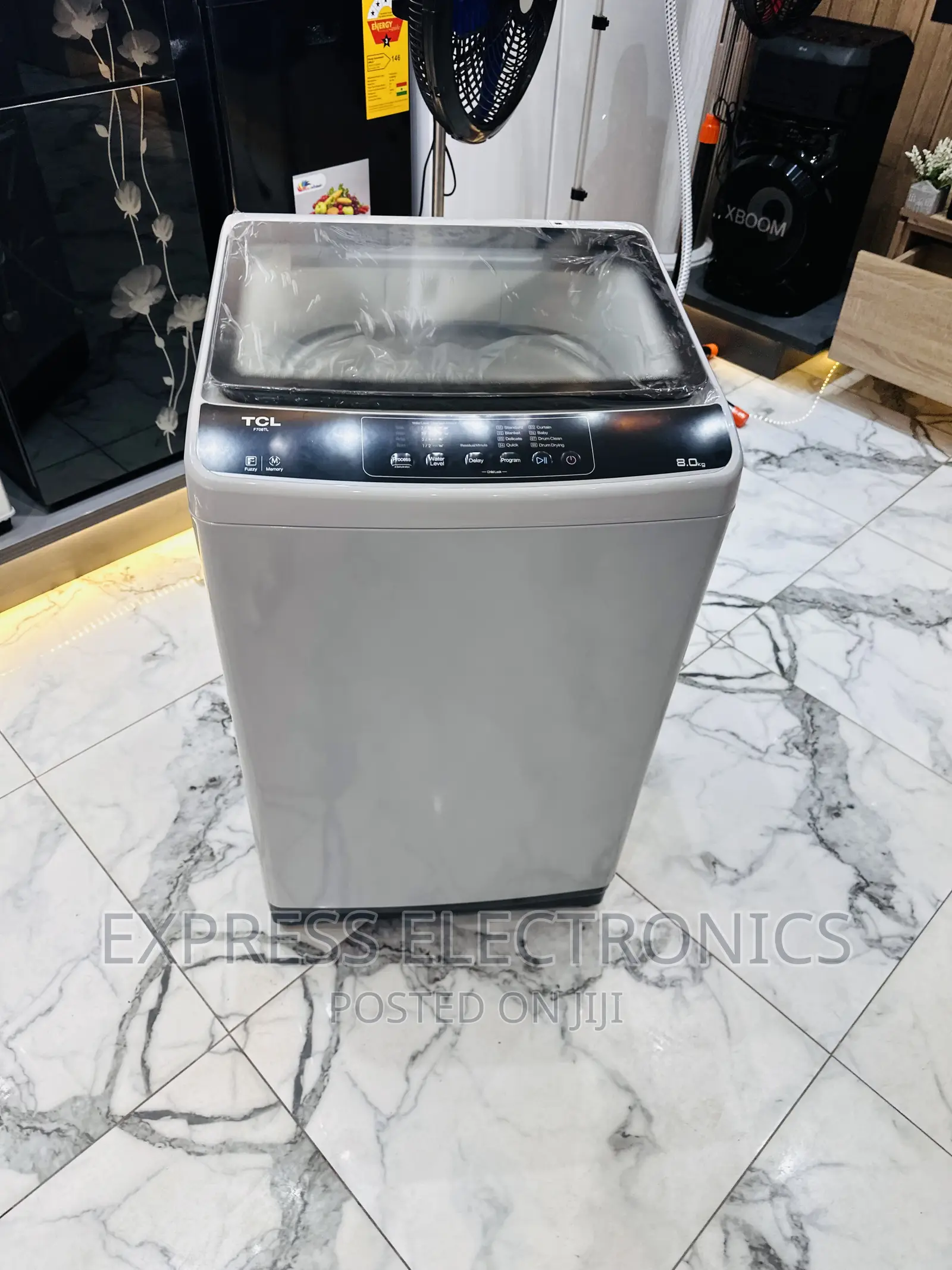 Upgrade Your Home With TCL Full Auto Washing Machine 8kg