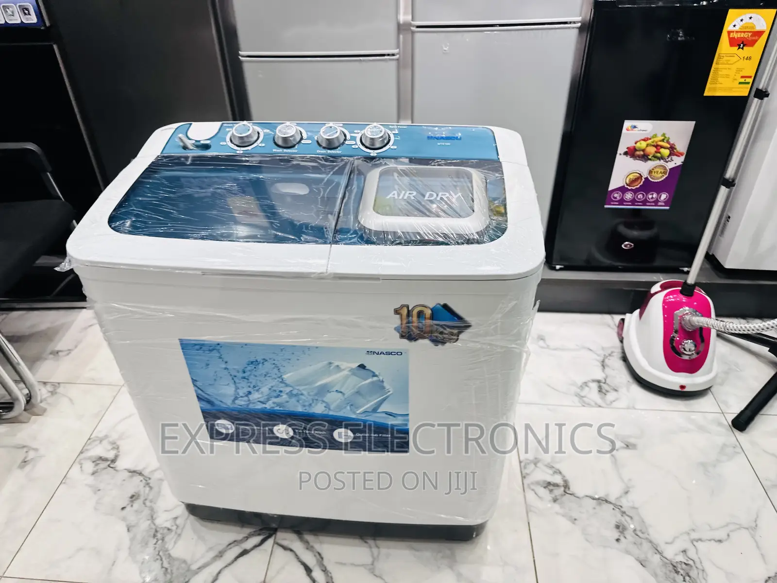 Efficient Meets Saving Nasco 10kg Topload Washing