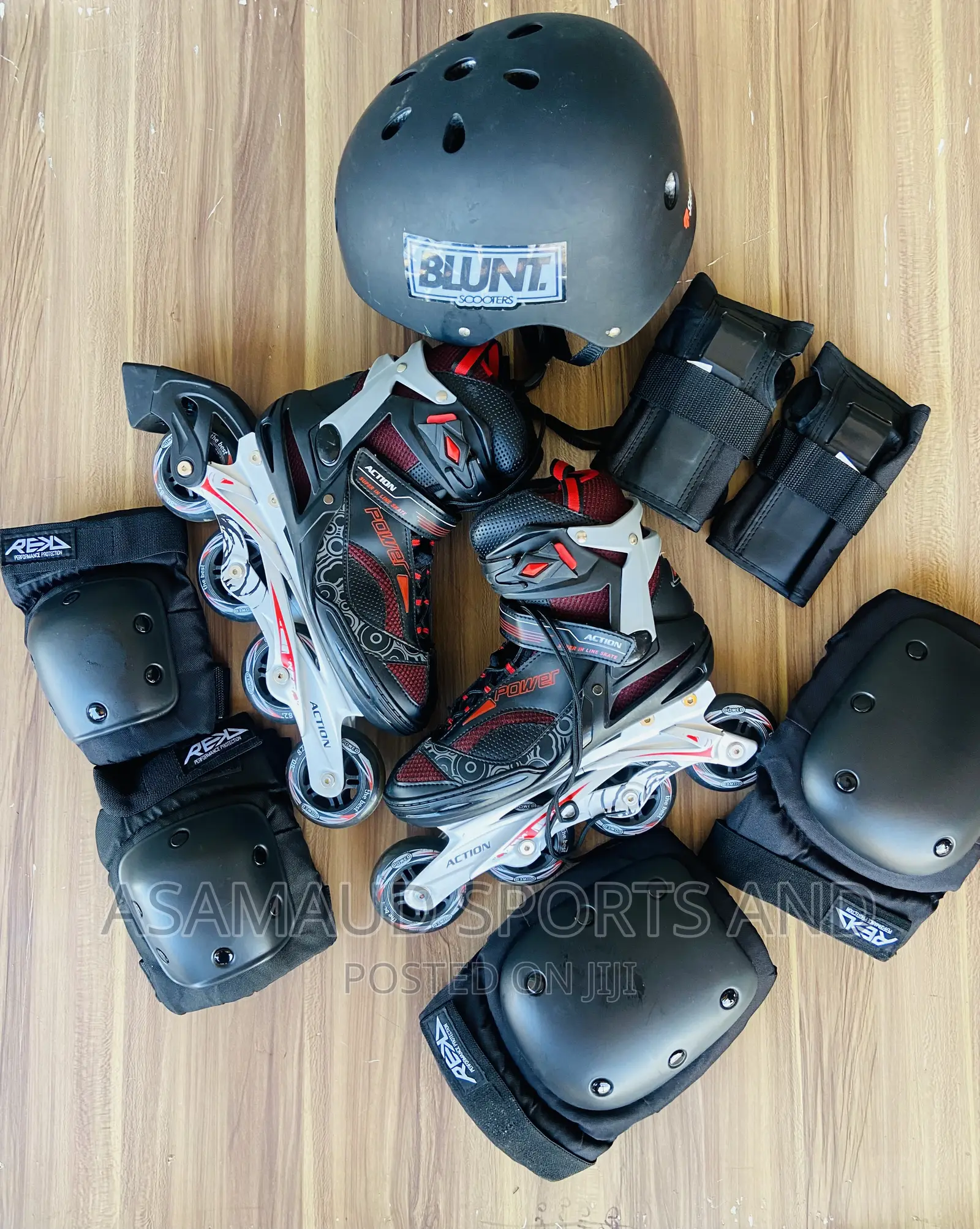 Original Skating Shoes With Protective Gears