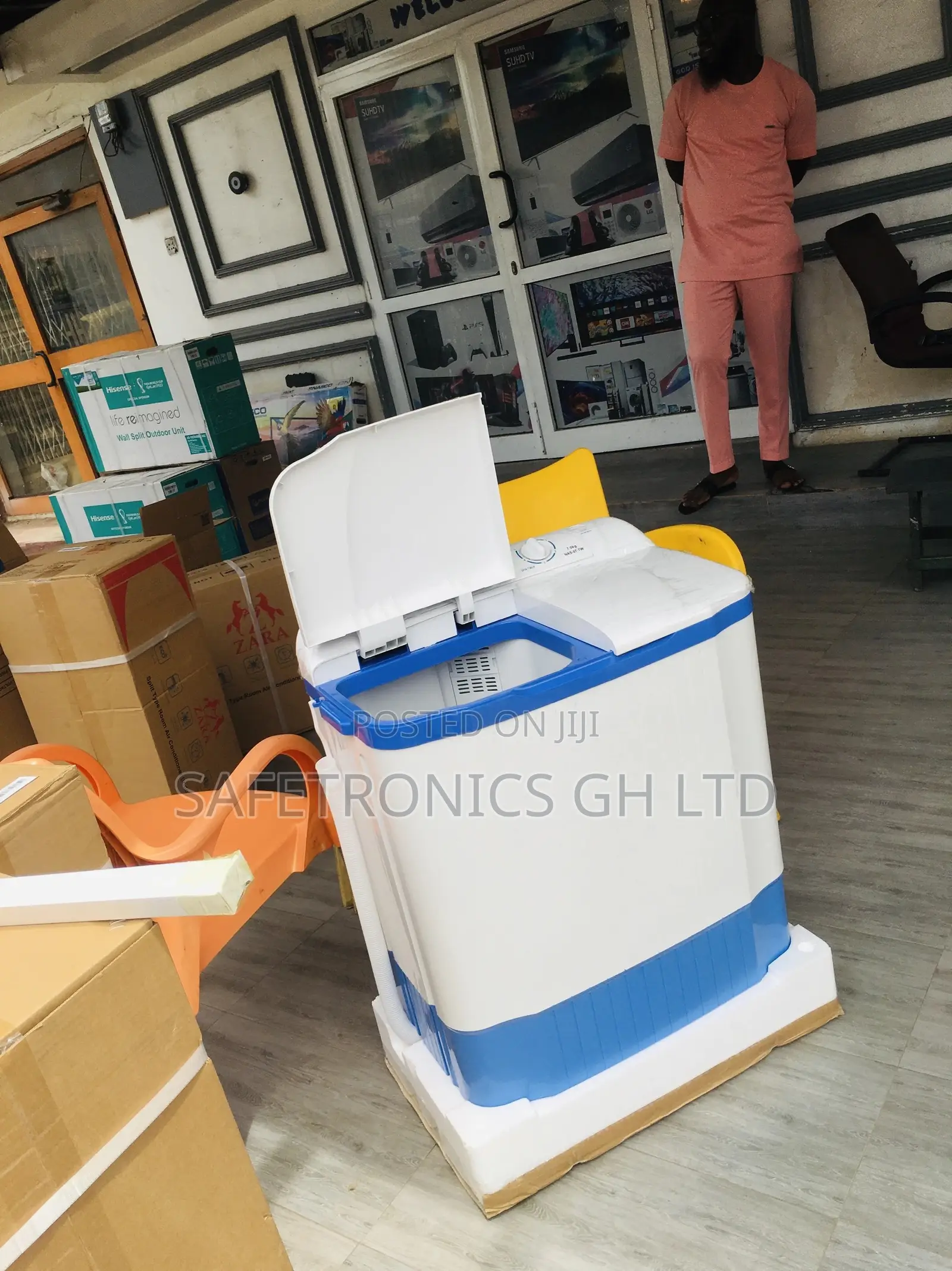 Washingmachine 7kg Topload Semiautomatic Nasco Electric