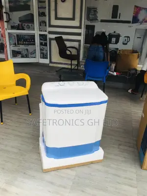 Semiautomatic Washingmachine Blue/White 7kg Topload Nasco 