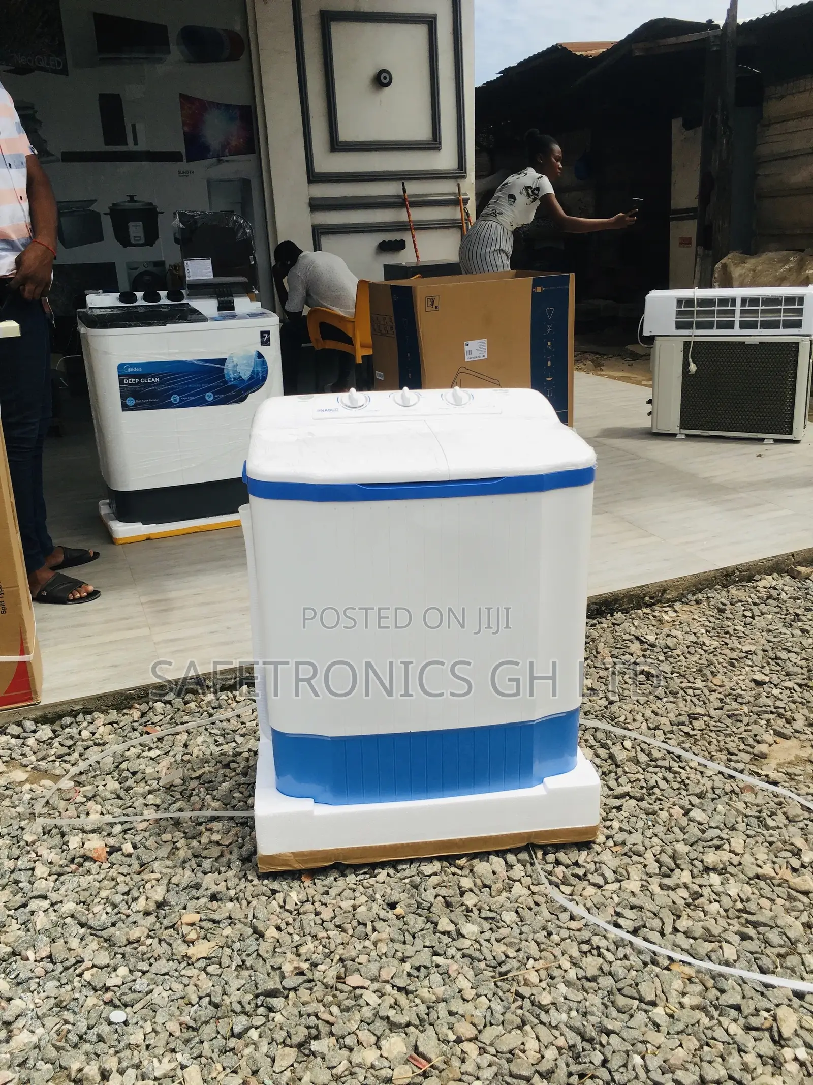 Essential 7kg Semiautomatic Topload Washingmachine Nasco 