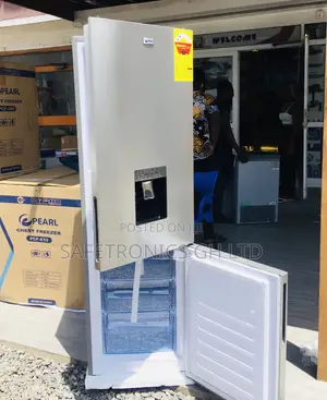 Pearl Doubledoor Pf-330bwd Bottomfreezer Fridge 251 Liters 