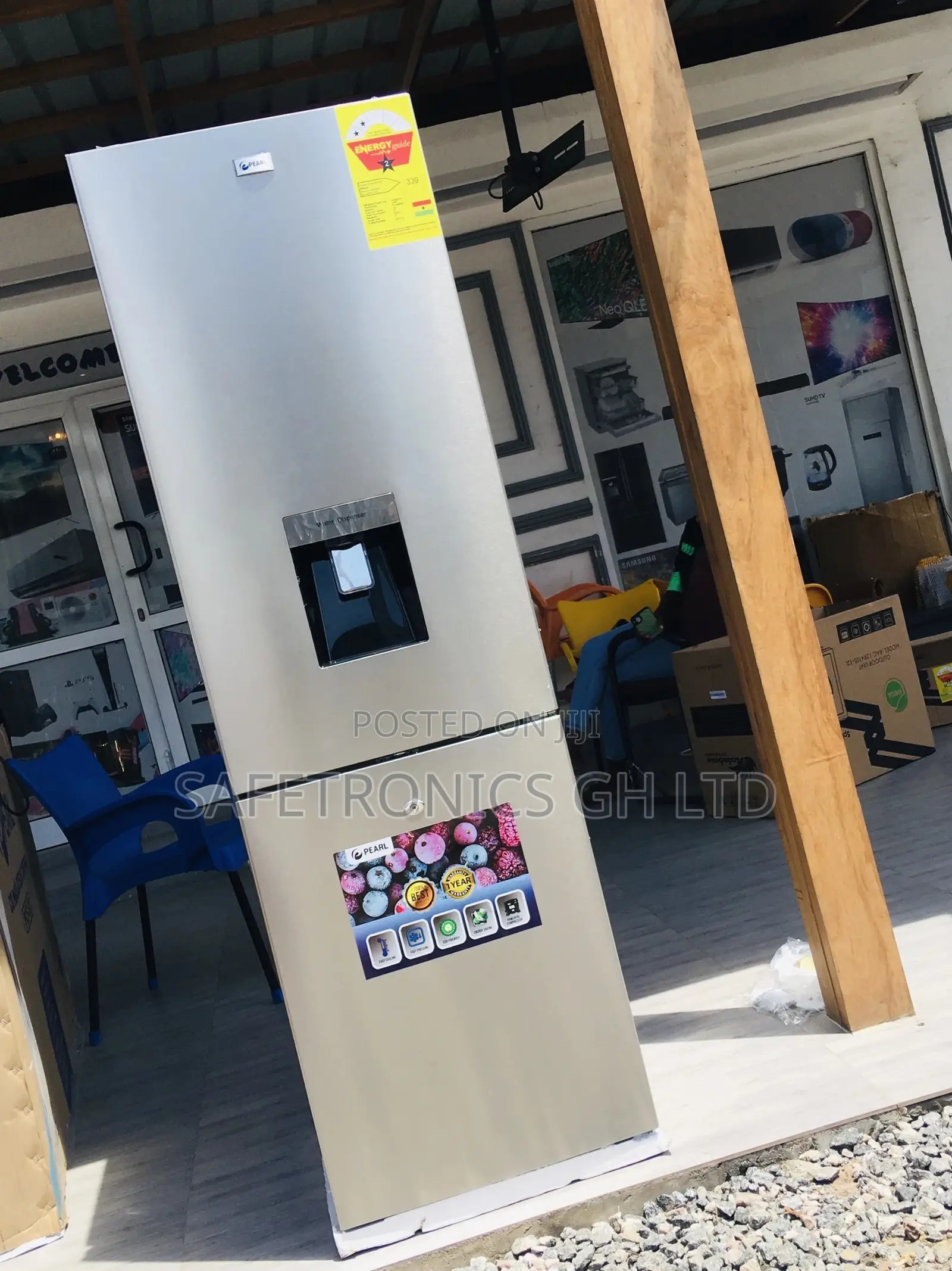  Pearl Fridge 251 Liters PF-330BWD Doubledoor Bottomfreezer