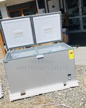  Chestfreezer Nas500fc 425 Liters Doubledoor Gray Reliable