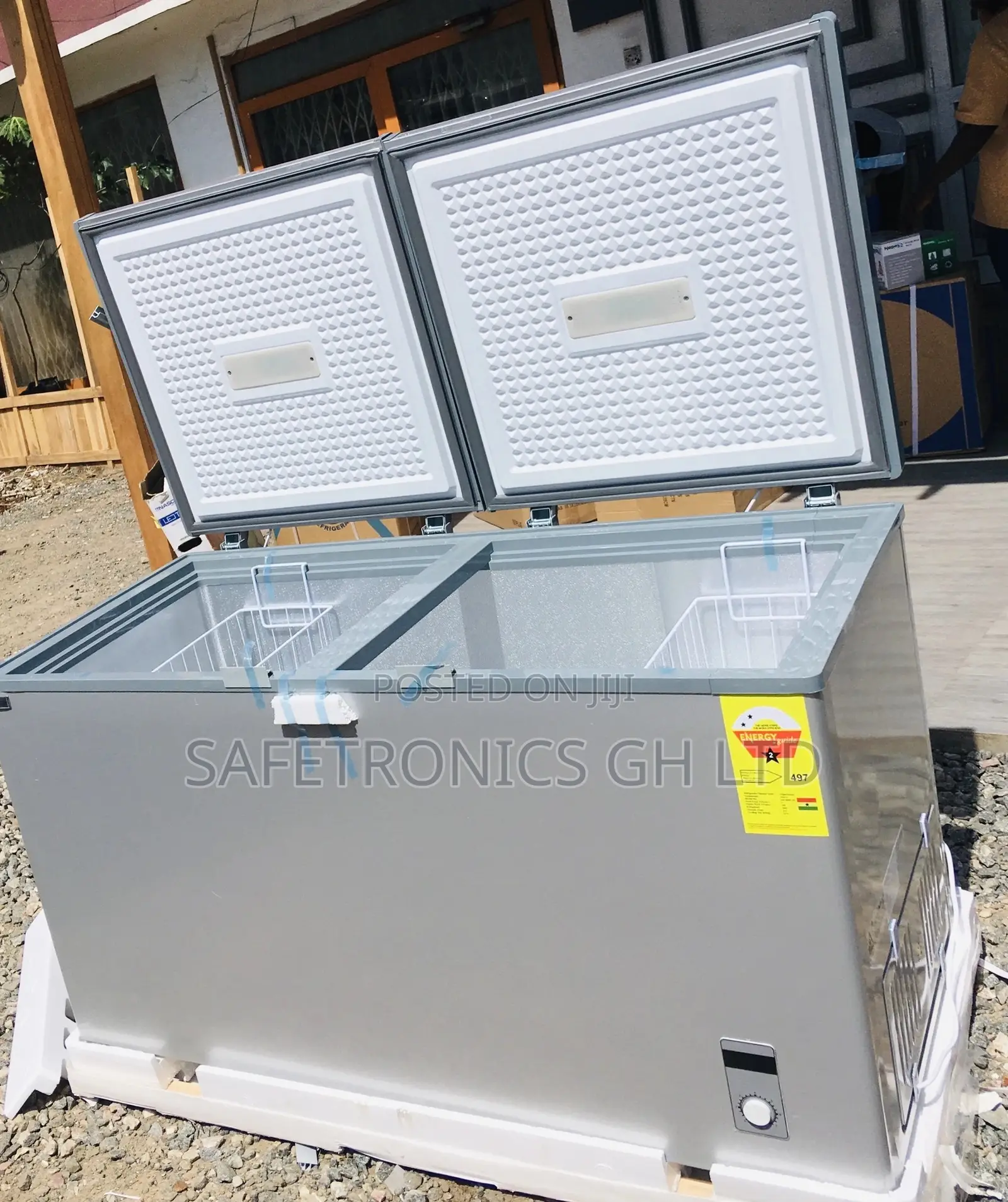 Best Sales on Chestfreezer Doubledoor 425L Gary  Nas500fc