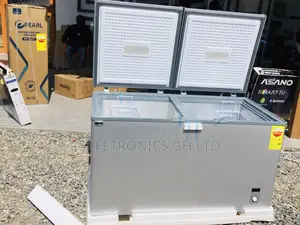 Grab Gray Doubledoor 425 Liters Nas500fc Chestfreezer 