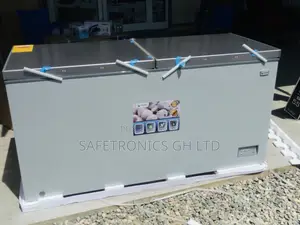 Sealed Chestfreezer PCF-610 Doubledoor Gray 518 Liters Pearl