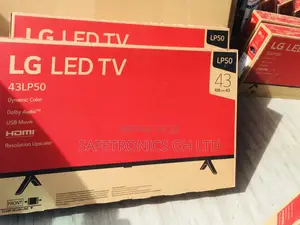 43 Inches Glossy LED Smart LP50 Electric Black LG Tv 
