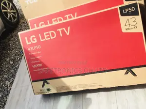 Glossy LP50 43 Inches LED Electric LG Black Smart Tv 
