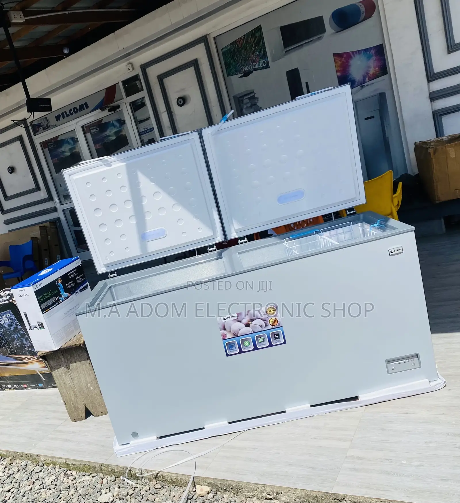 Shop Classic Pearl PCF-610 Double Door Freezer 