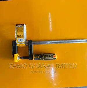 Ingco F Clamp With Plastic Handle 10" - Hfc020503