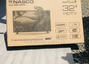 Satellite Black Nasco Glossy Digital 32 Inches Led Tv