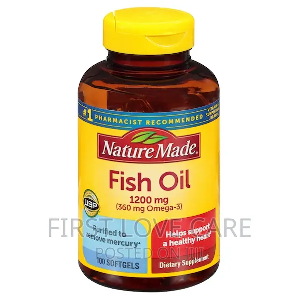 Nature Made Fish Oil 1200mg (360mg Omega-3)