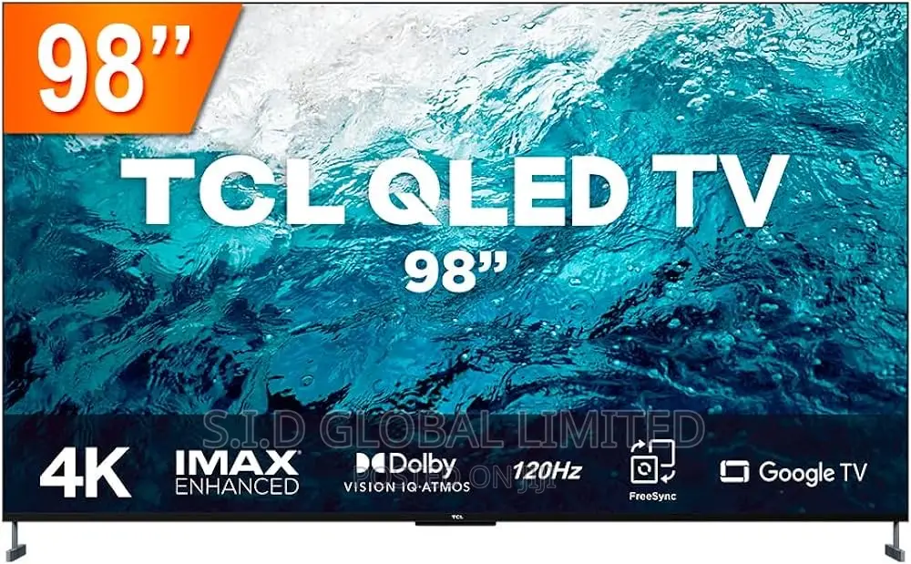 TCL 98” QLED 98C735 120hz Google TV Dolby Atmos HDMI 2.1